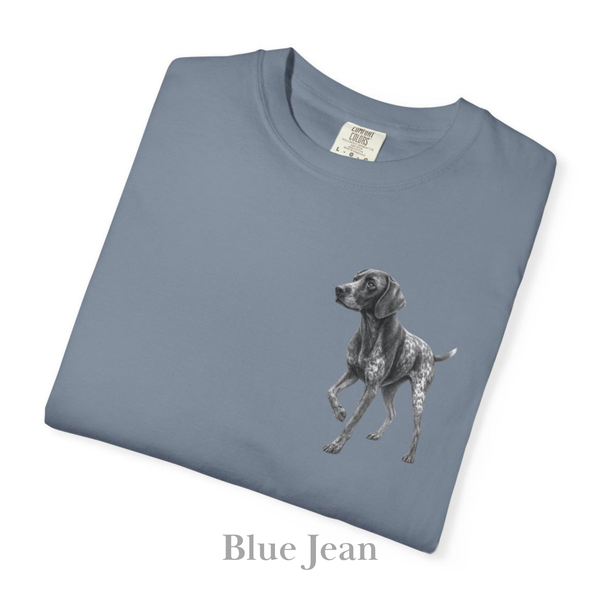 German Pointer, Illustrated Unisex T-Shirt | Exceptional Comfort
