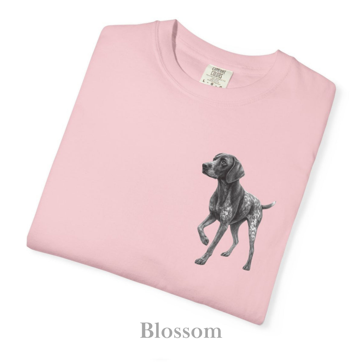 German Pointer, Illustrated Unisex T-Shirt | Exceptional Comfort