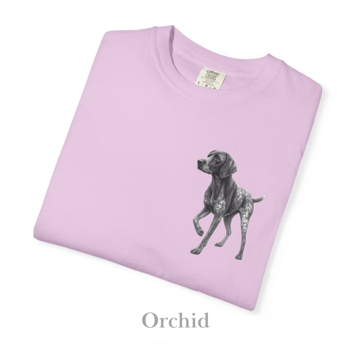 German Pointer, Illustrated Unisex T-Shirt | Exceptional Comfort