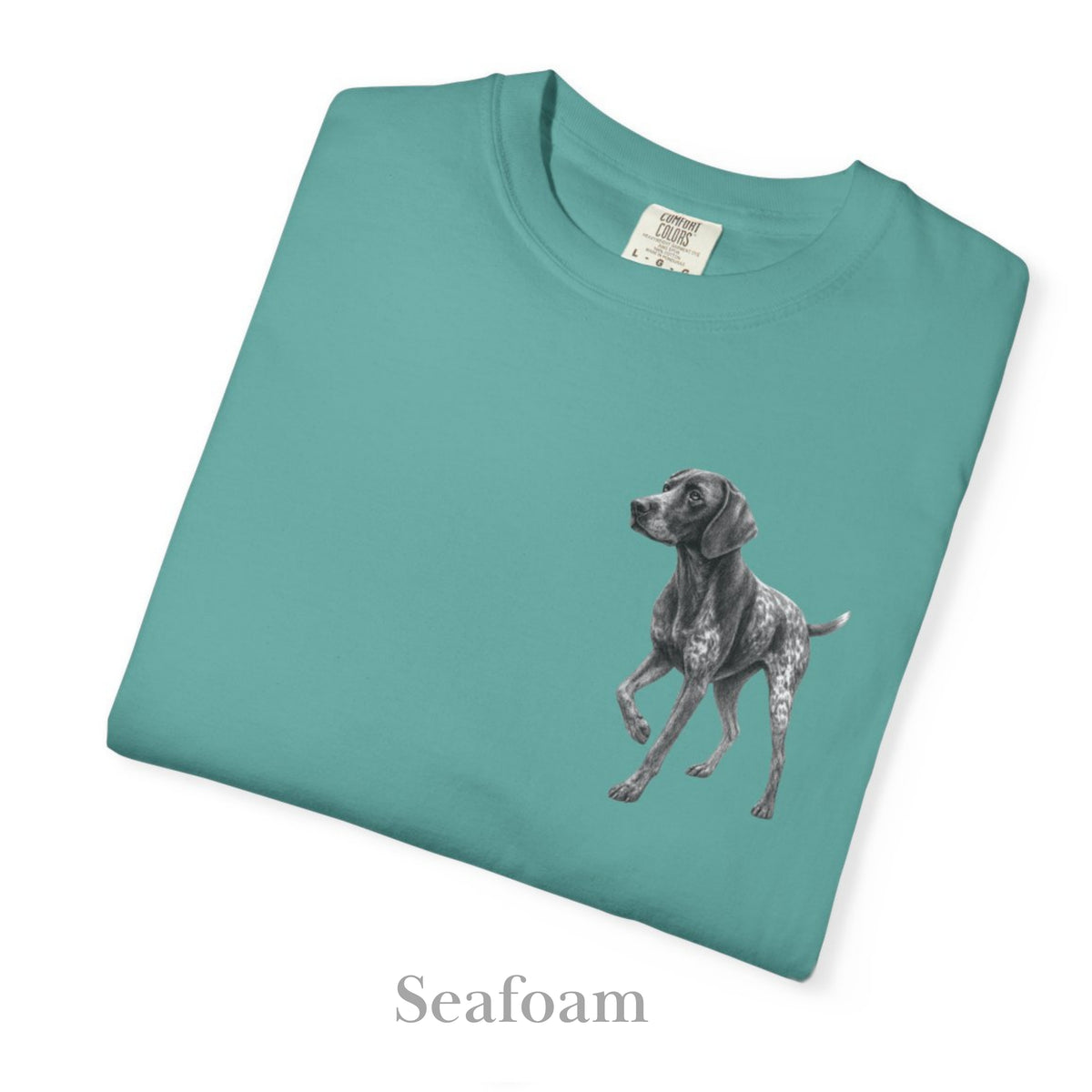 German Pointer, Illustrated Unisex T-Shirt | Exceptional Comfort