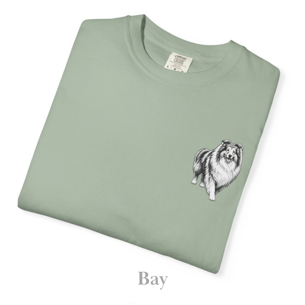 Collie, Illustrated Unisex T-Shirt | Exceptional Comfort