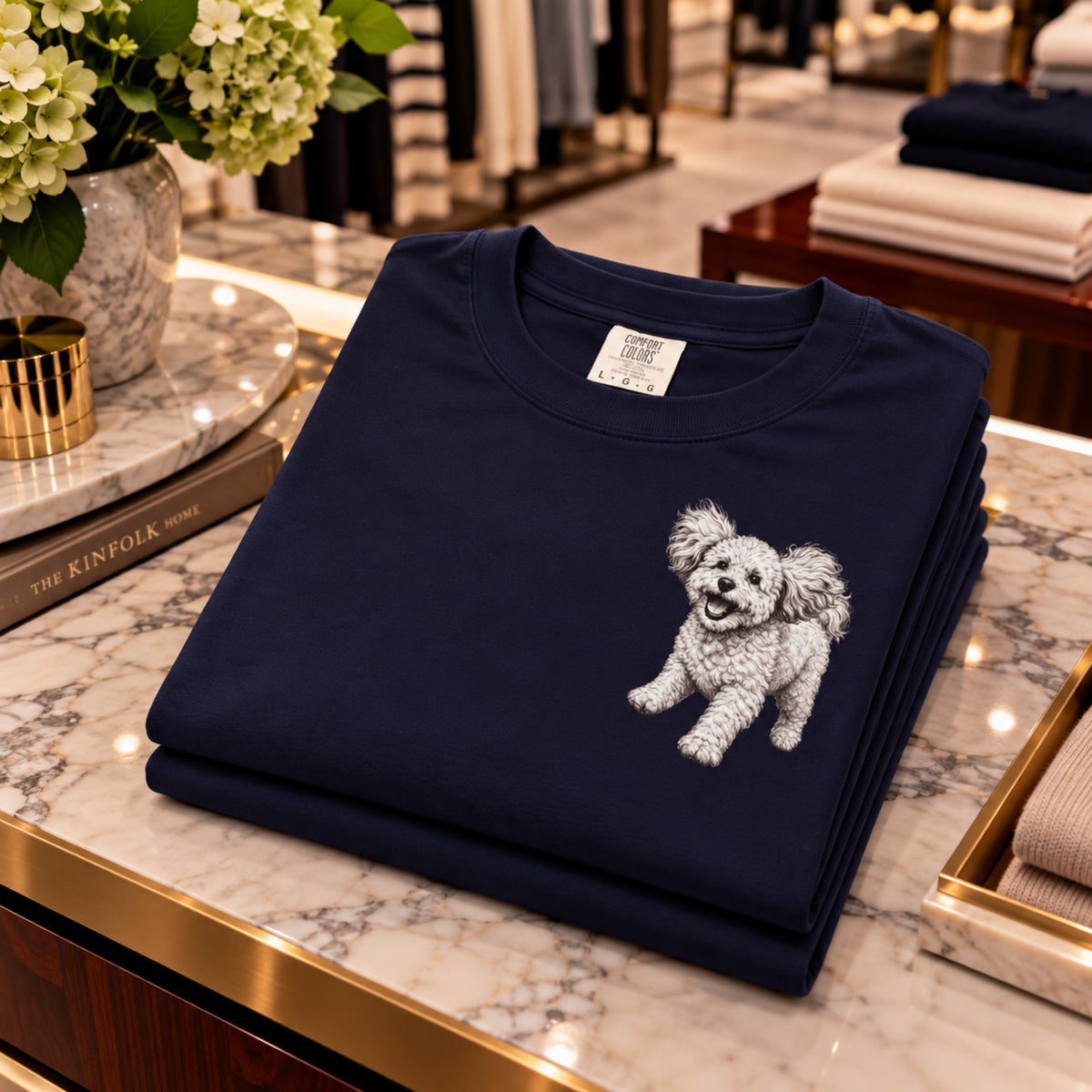 Poochon, Illustrated Unisex T-Shirt | Exceptional Comfort