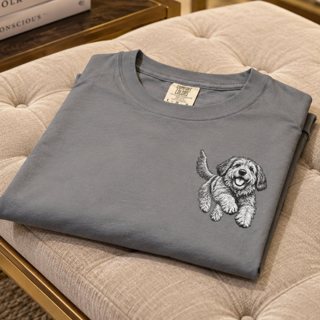 Otterhound , Illustrated Unisex T-Shirt | Exceptional Comfort