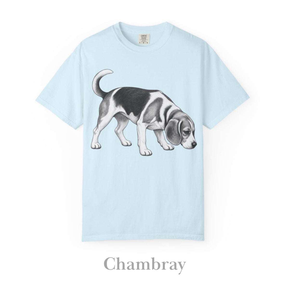 Beagle, Illustrated Unisex T-Shirt | Exceptional Comfort
