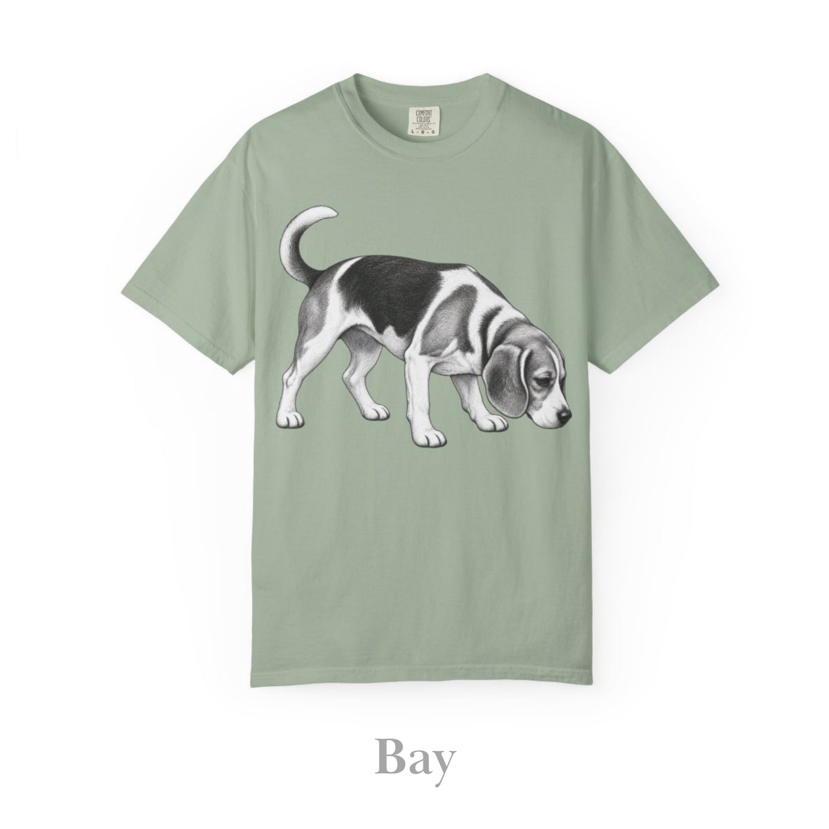 Beagle, Illustrated Unisex T-Shirt | Exceptional Comfort