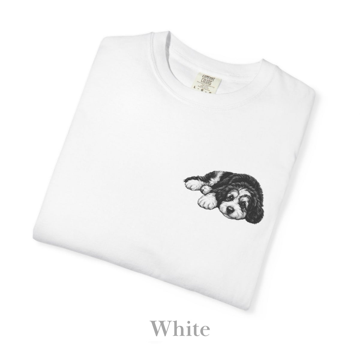 Bernedoodle, Illustrated Unisex T-Shirt | Exceptional Comfort