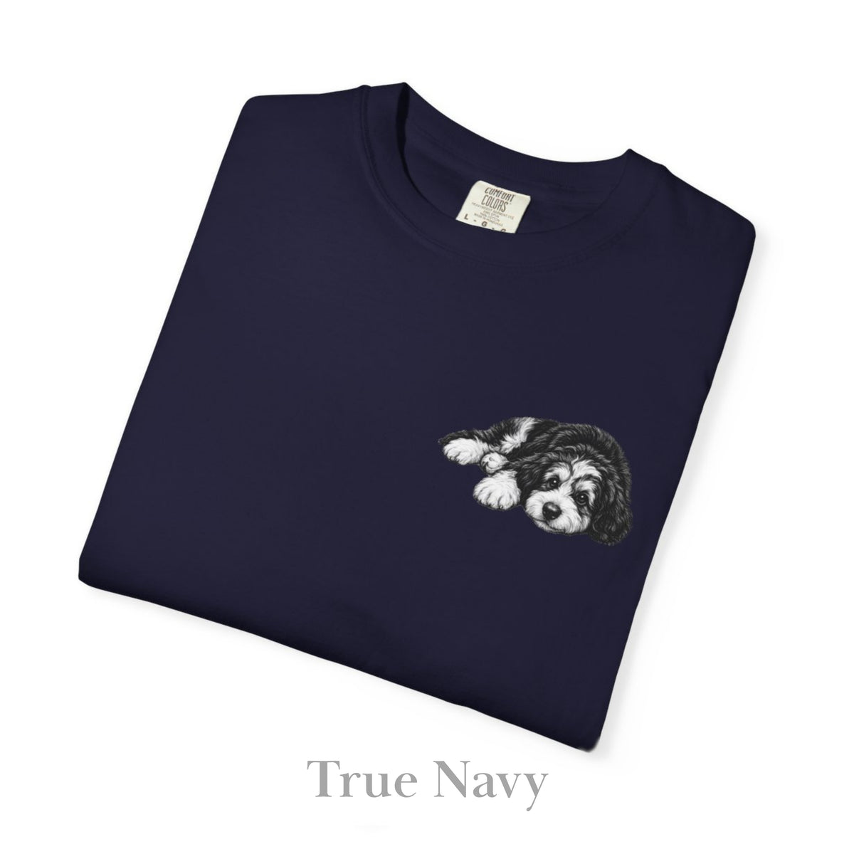 Bernedoodle, Illustrated Unisex T-Shirt | Exceptional Comfort