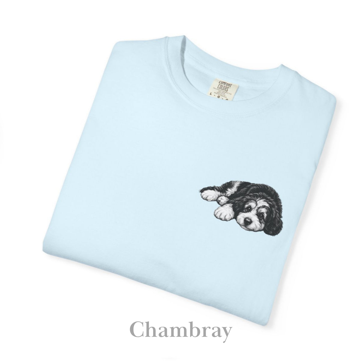 Bernedoodle, Illustrated Unisex T-Shirt | Exceptional Comfort