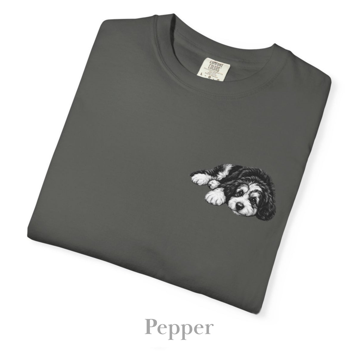 Bernedoodle, Illustrated Unisex T-Shirt | Exceptional Comfort