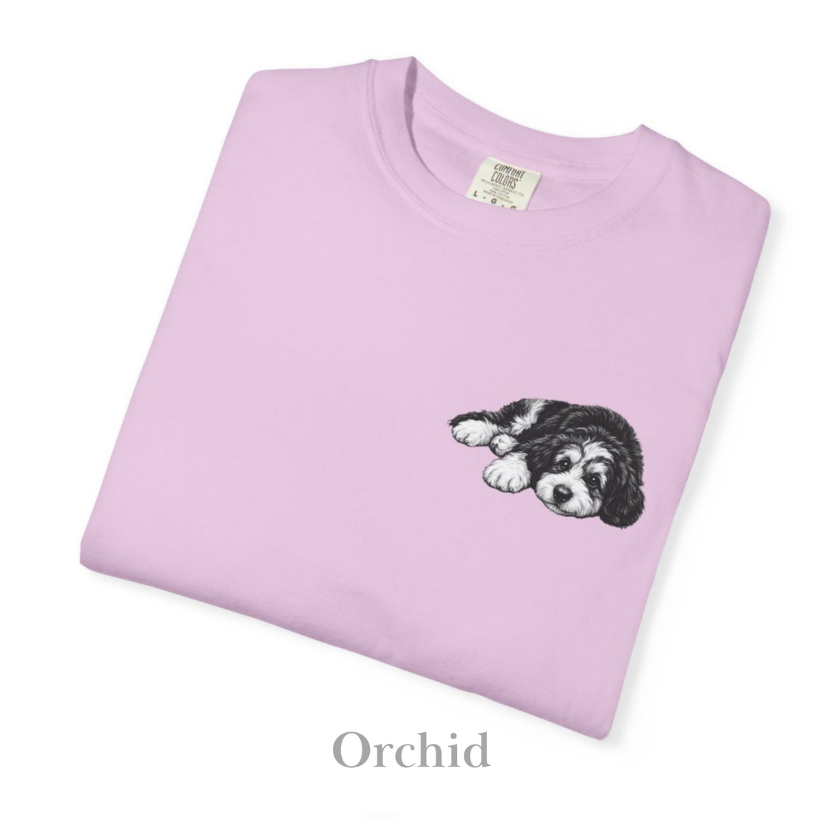 Bernedoodle, Illustrated Unisex T-Shirt | Exceptional Comfort