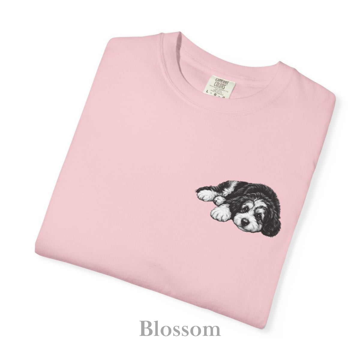 Bernedoodle, Illustrated Unisex T-Shirt | Exceptional Comfort