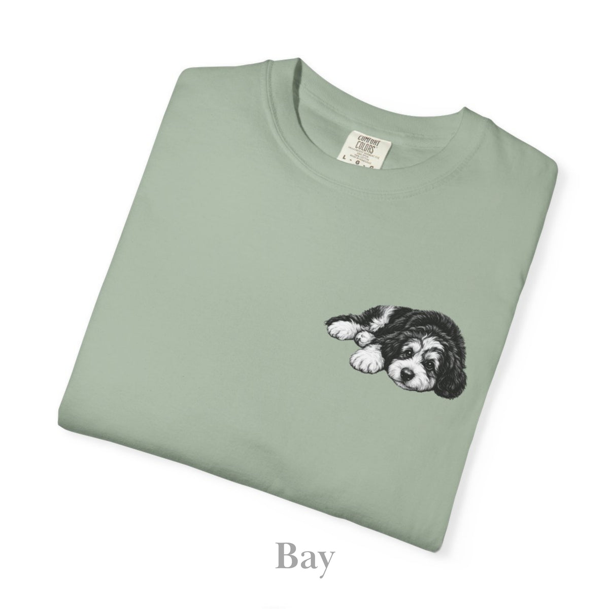 Bernedoodle, Illustrated Unisex T-Shirt | Exceptional Comfort