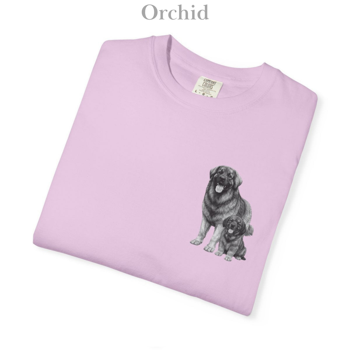 Leonberger, Illustrated Unisex T-Shirt | Exceptional Comfort