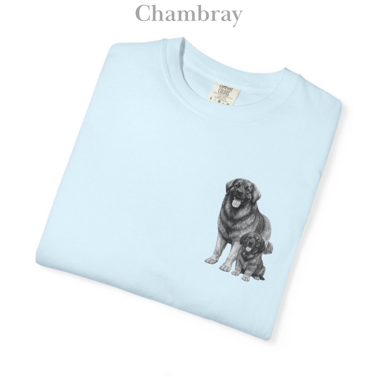Leonberger, Illustrated Unisex T-Shirt | Exceptional Comfort