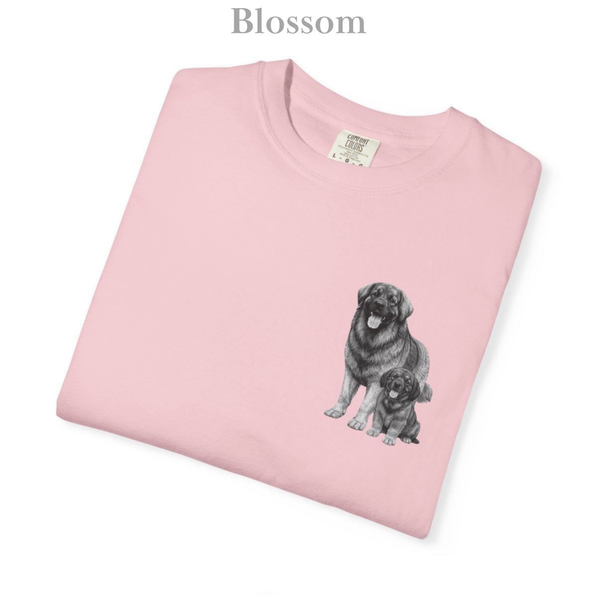 Leonberger, Illustrated Unisex T-Shirt | Exceptional Comfort