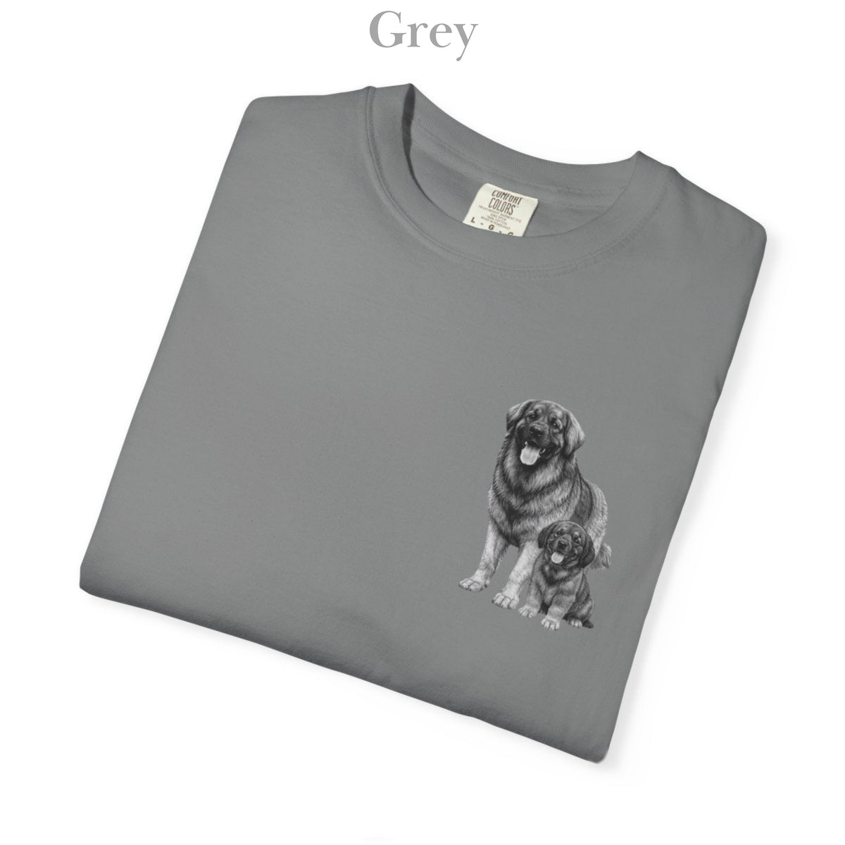 Leonberger, Illustrated Unisex T-Shirt | Exceptional Comfort