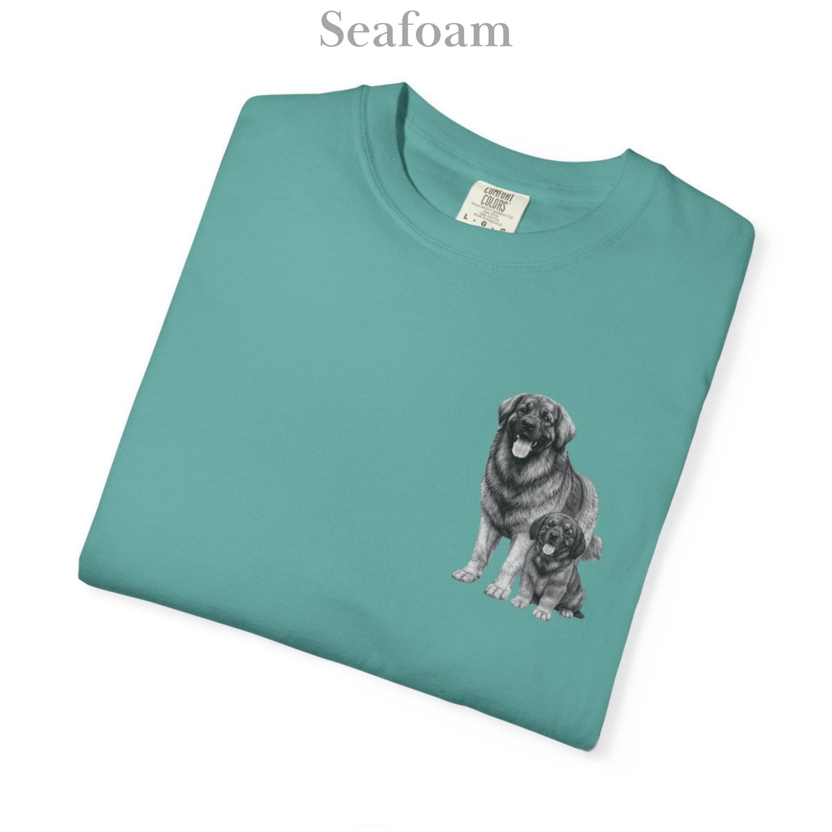 Leonberger, Illustrated Unisex T-Shirt | Exceptional Comfort