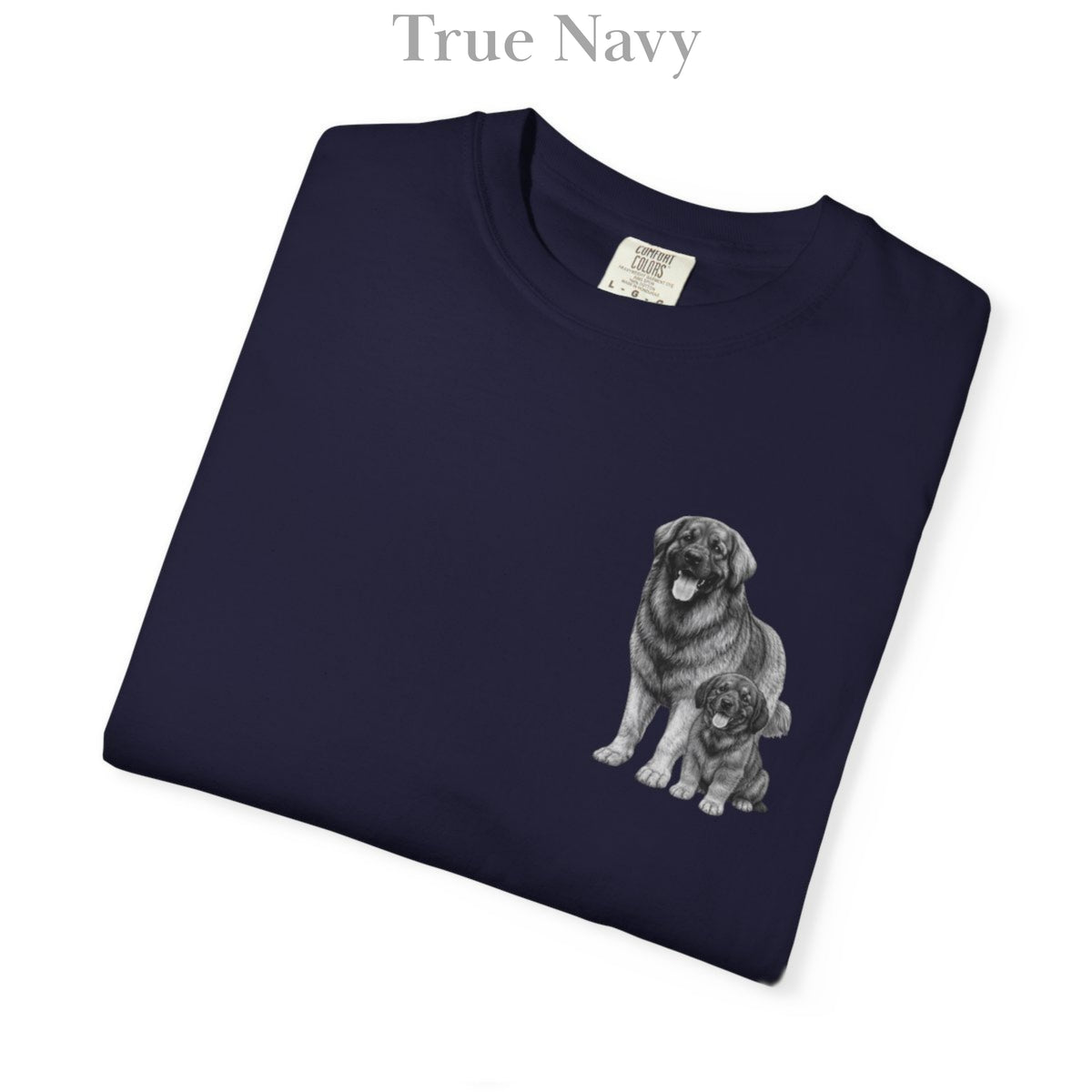 Leonberger, Illustrated Unisex T-Shirt | Exceptional Comfort