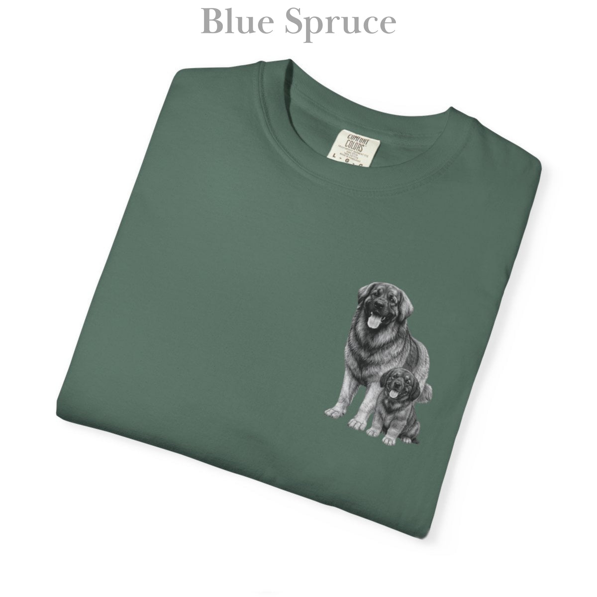 Leonberger, Illustrated Unisex T-Shirt | Exceptional Comfort