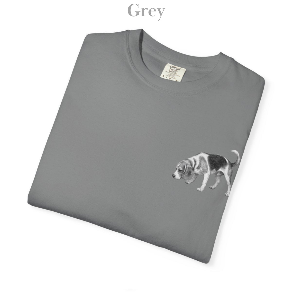 Beagle, Illustrated Unisex T-Shirt | Exceptional Comfort