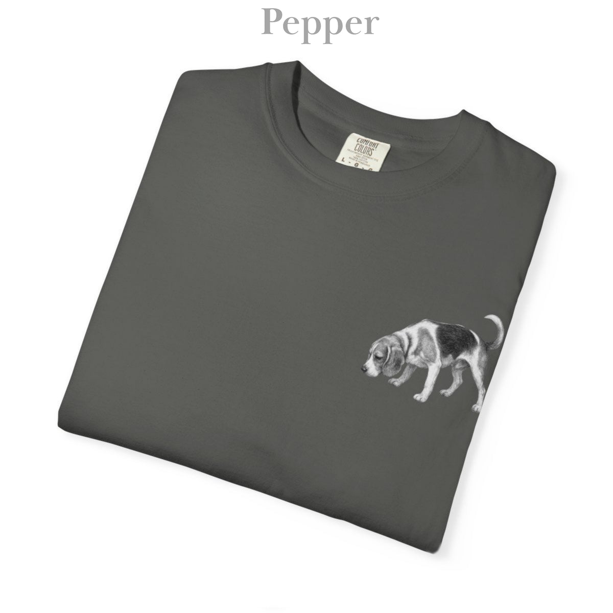 Beagle, Illustrated Unisex T-Shirt | Exceptional Comfort