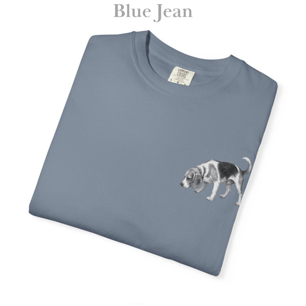 Beagle, Illustrated Unisex T-Shirt | Exceptional Comfort