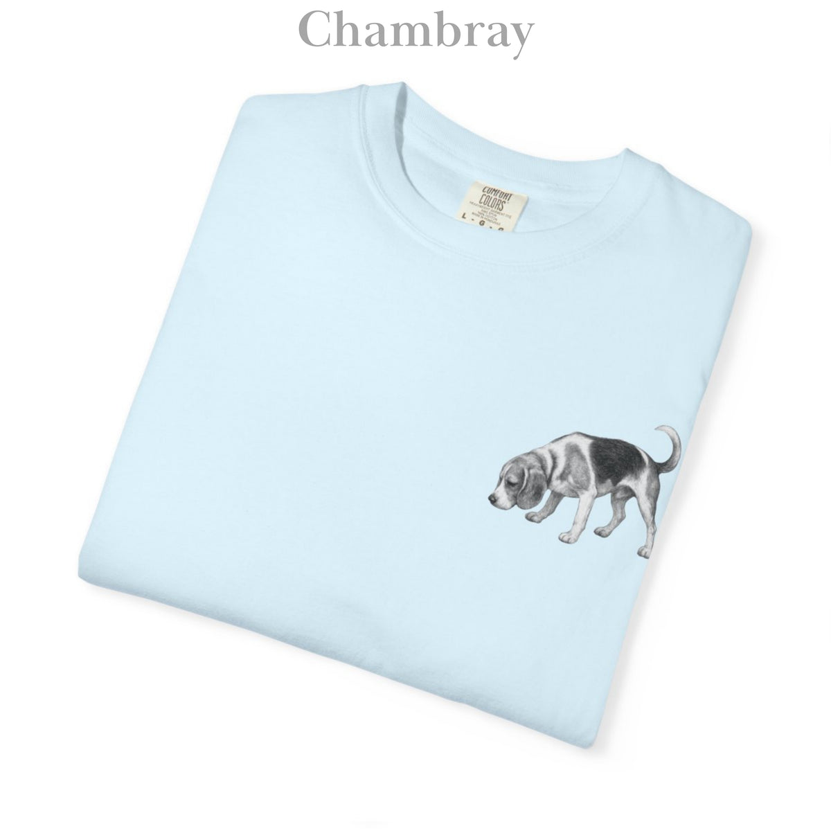 Beagle, Illustrated Unisex T-Shirt | Exceptional Comfort