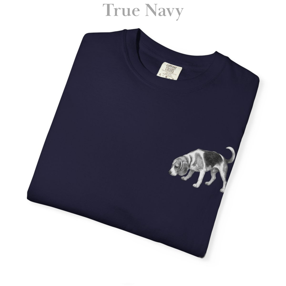 Beagle, Illustrated Unisex T-Shirt | Exceptional Comfort