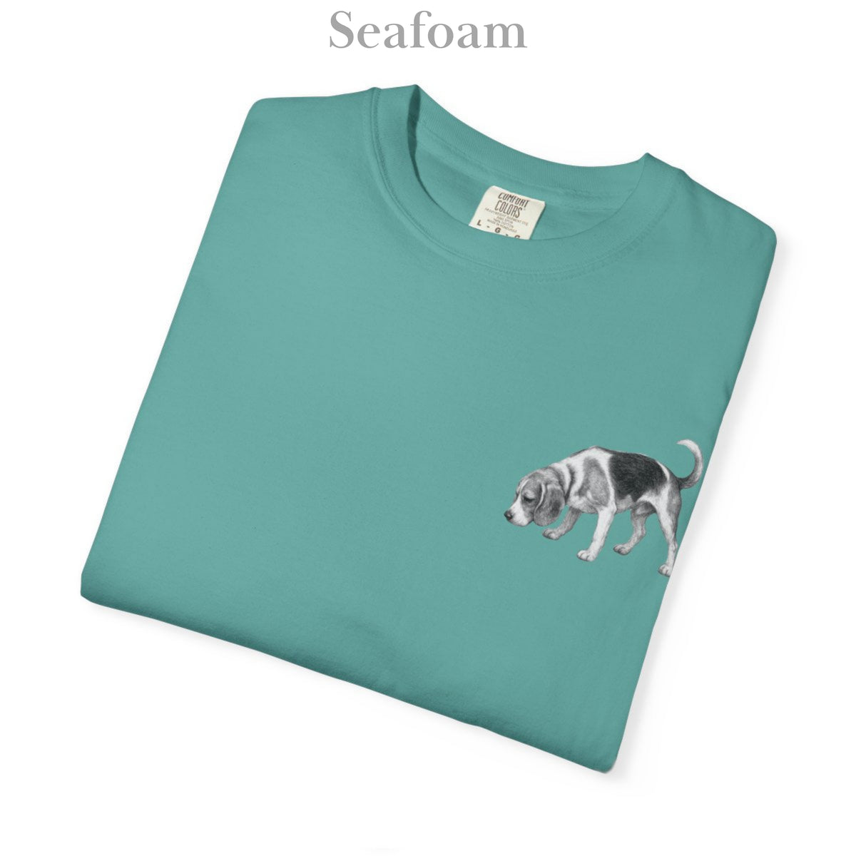 Beagle, Illustrated Unisex T-Shirt | Exceptional Comfort