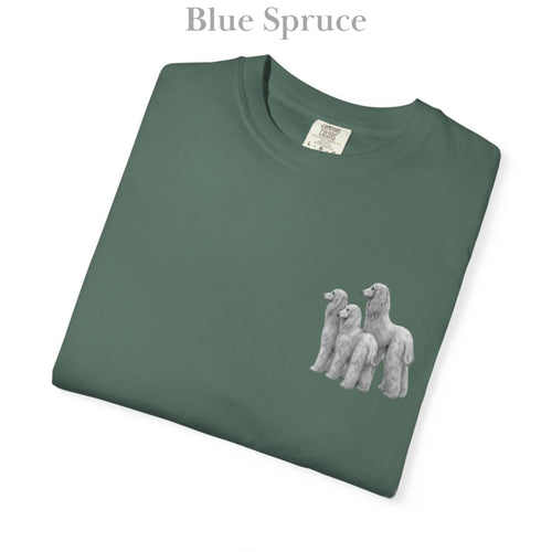 Afghan Hound, Illustrated Unisex T-Shirt | Exceptional Comfort with Small Graphic