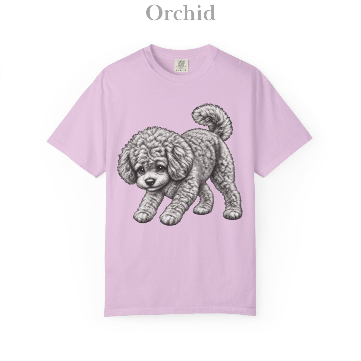Toy Poodle, Illustrated Unisex T-Shirt | Exceptional Comfort