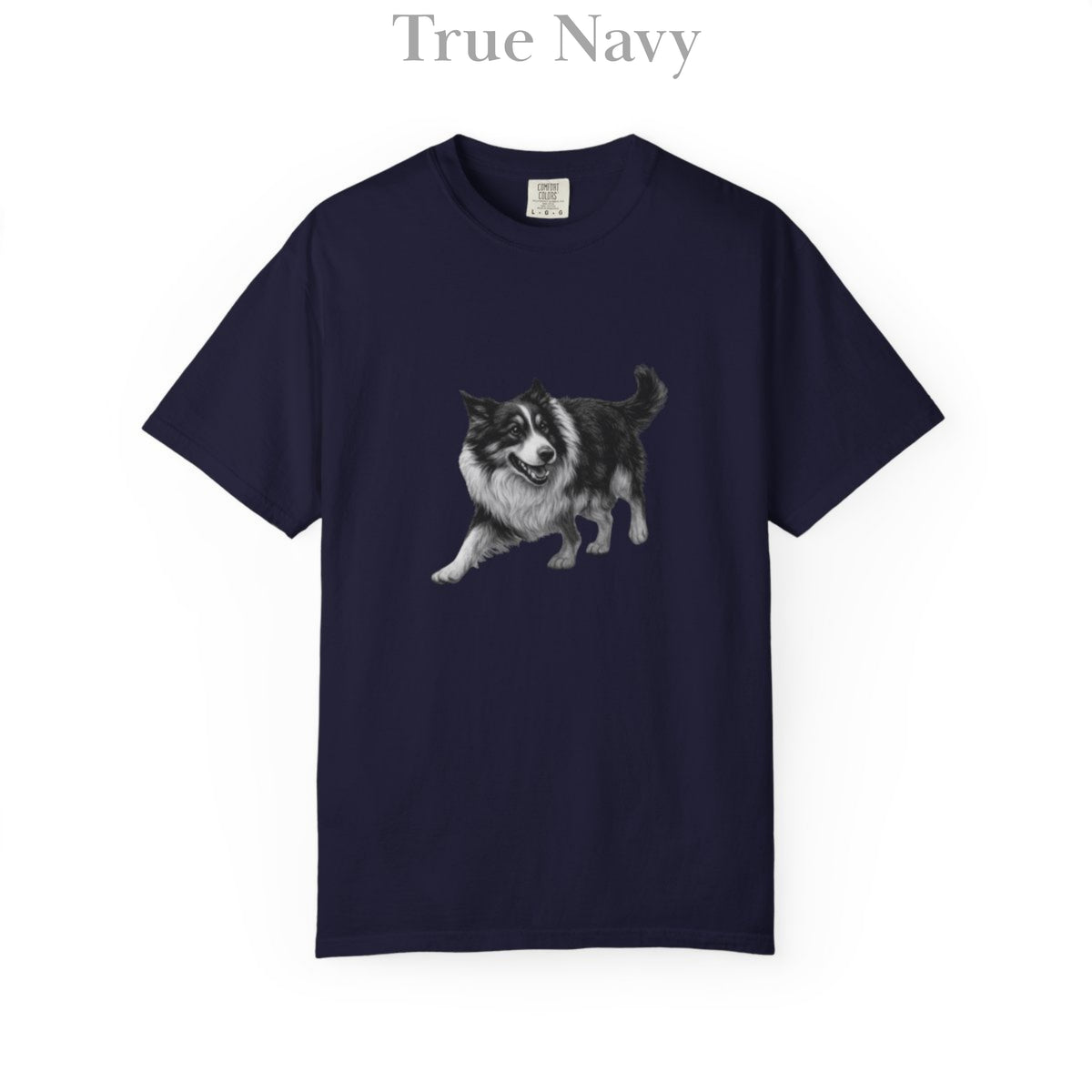 Border Collie , Illustrated Unisex T-Shirt | Exceptional Comfort