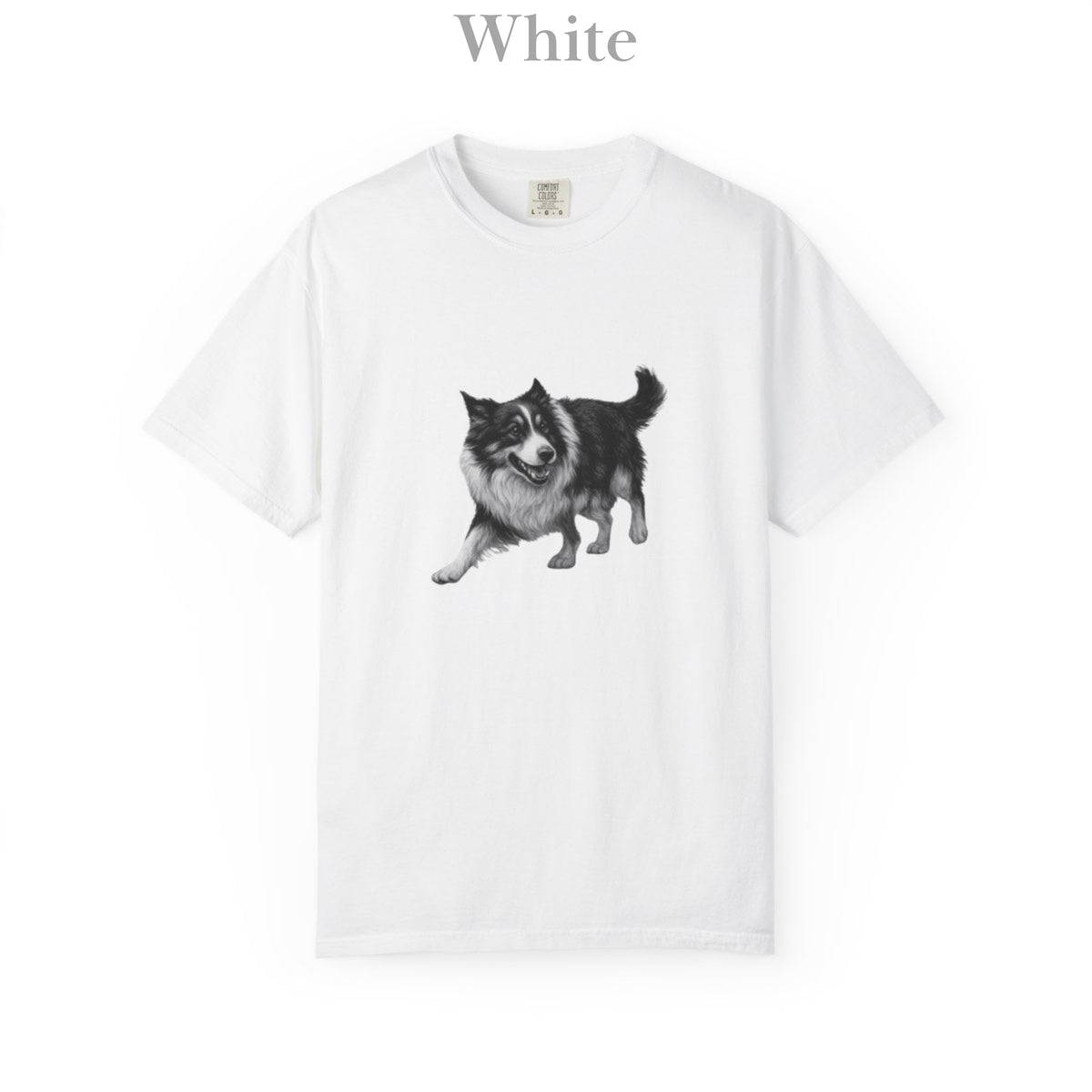 Border Collie , Illustrated Unisex T-Shirt | Exceptional Comfort
