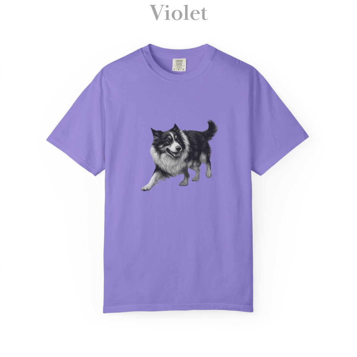 Border Collie , Illustrated Unisex T-Shirt | Exceptional Comfort