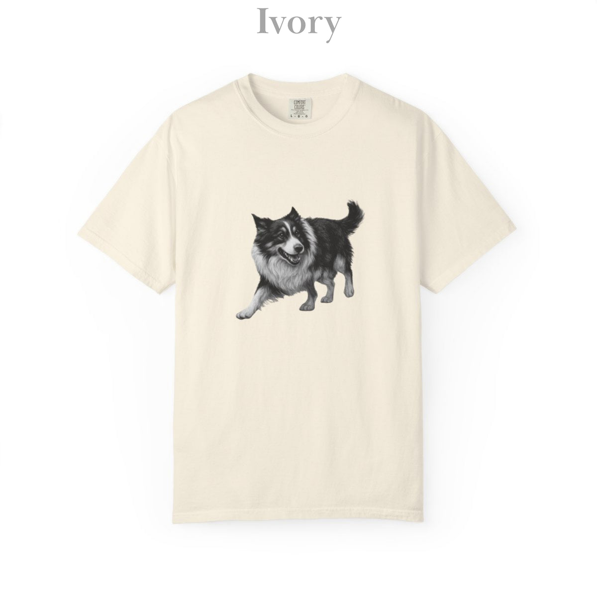 Border Collie , Illustrated Unisex T-Shirt | Exceptional Comfort