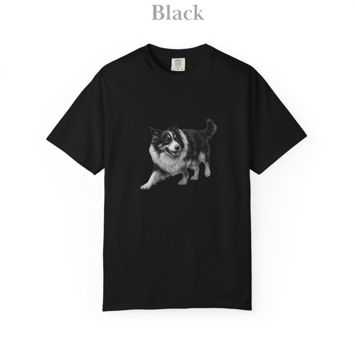 Border Collie , Illustrated Unisex T-Shirt | Exceptional Comfort