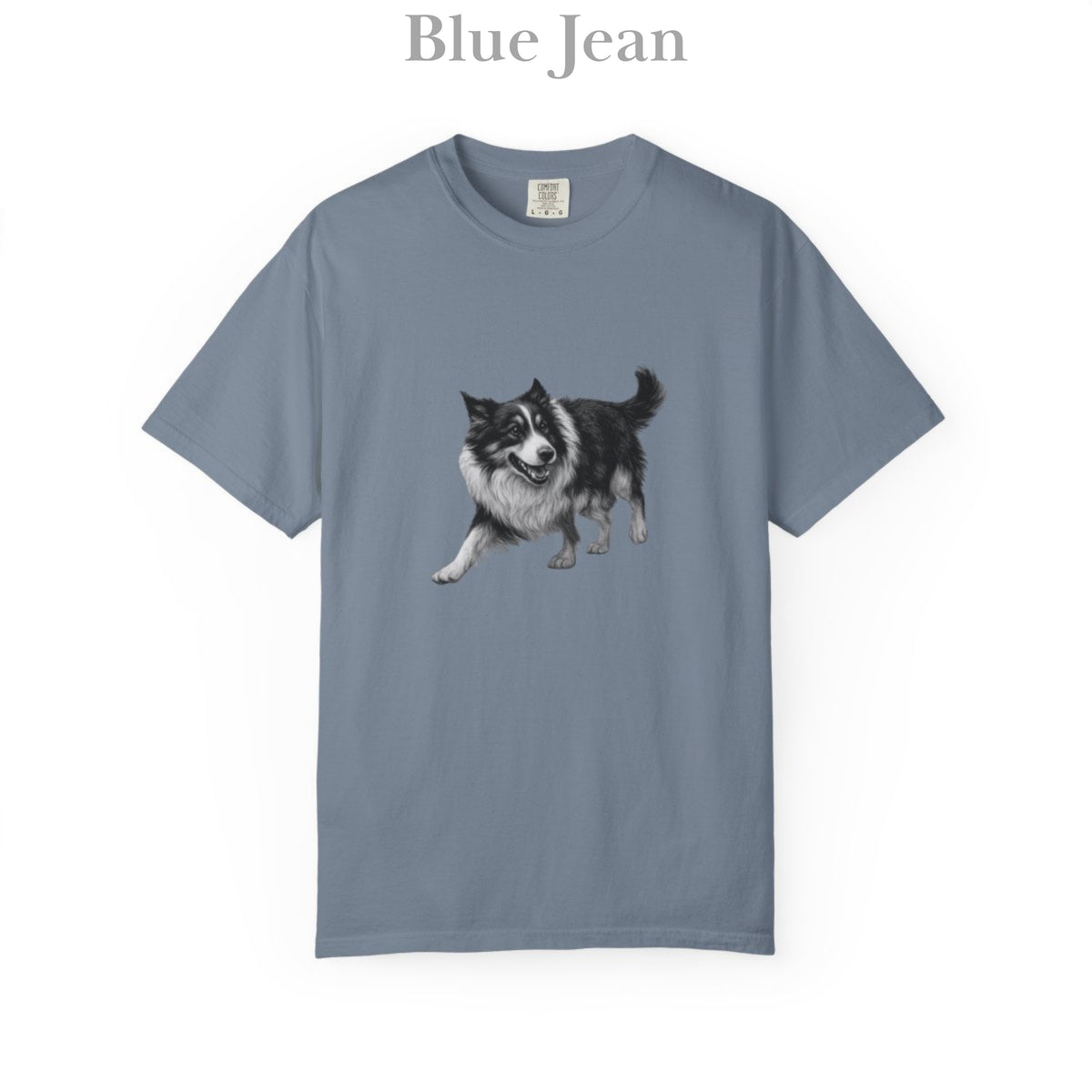 Border Collie , Illustrated Unisex T-Shirt | Exceptional Comfort