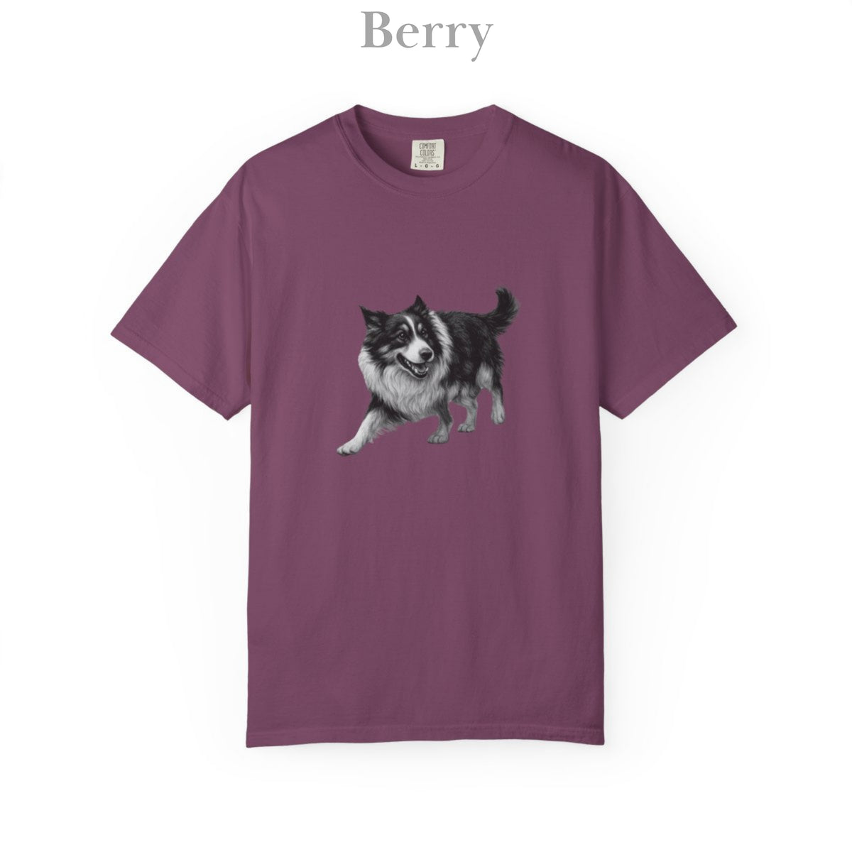 Border Collie , Illustrated Unisex T-Shirt | Exceptional Comfort