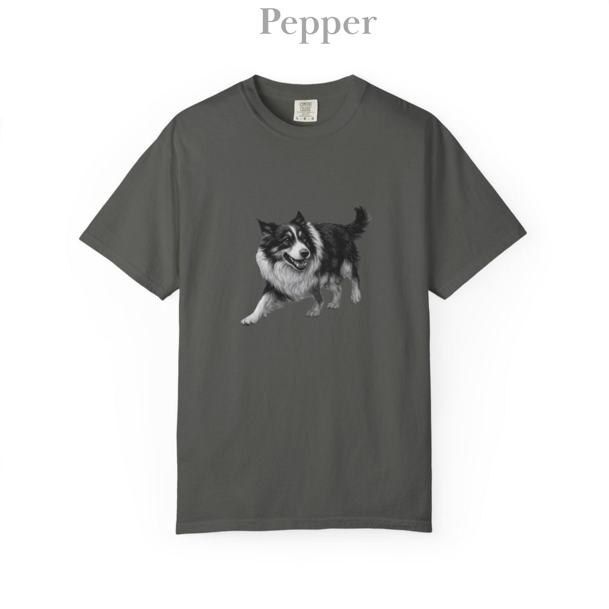 Border Collie , Illustrated Unisex T-Shirt | Exceptional Comfort