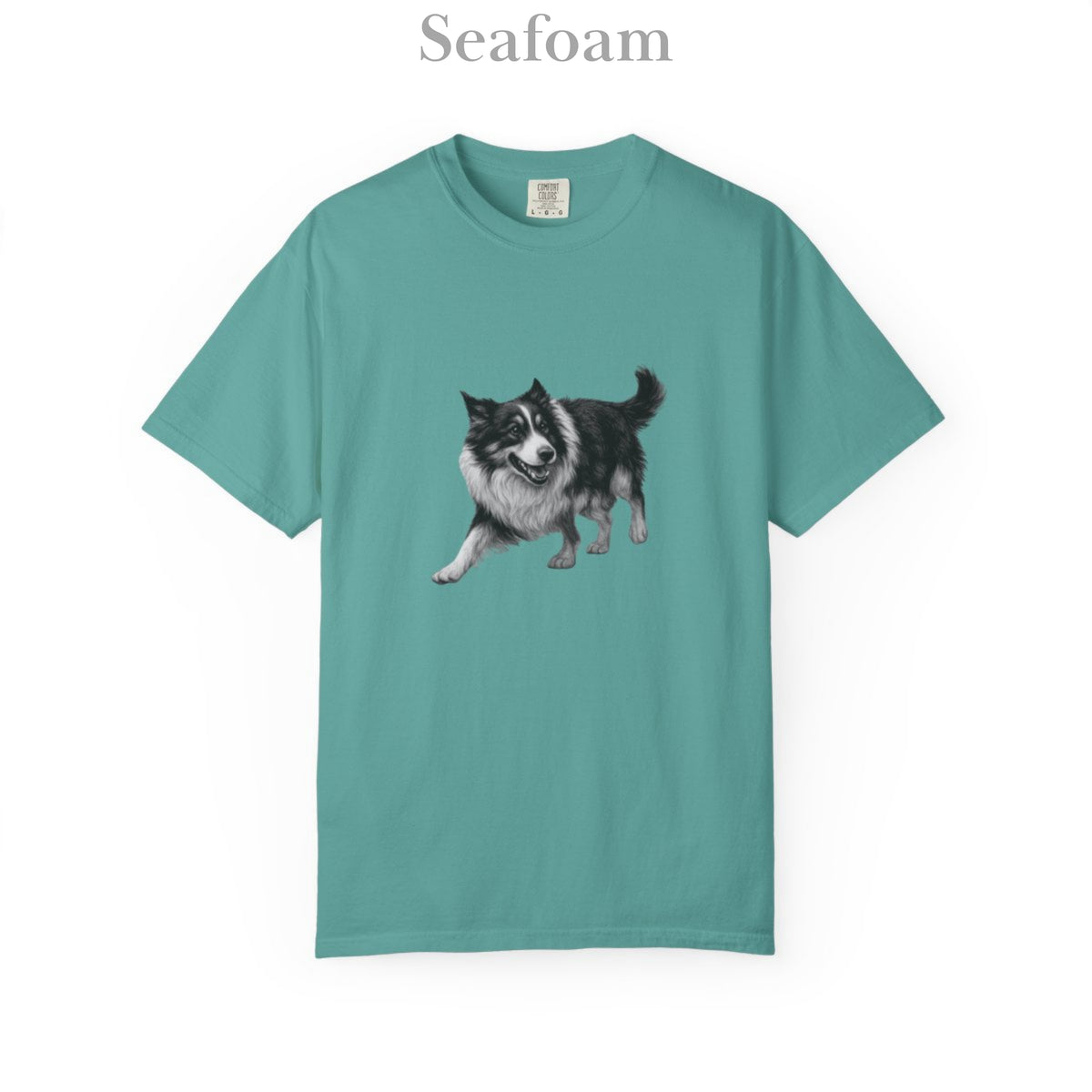 Border Collie , Illustrated Unisex T-Shirt | Exceptional Comfort