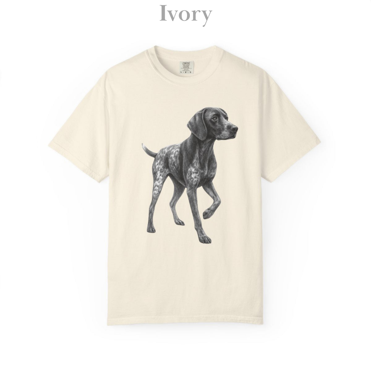 German Pointer , Illustrated Unisex T-Shirt | Exceptional Comfort