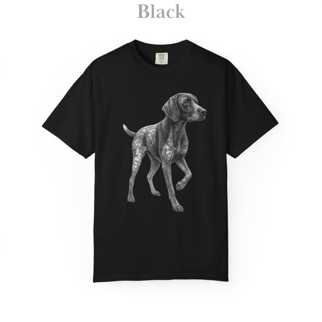 German Pointer , Illustrated Unisex T-Shirt | Exceptional Comfort