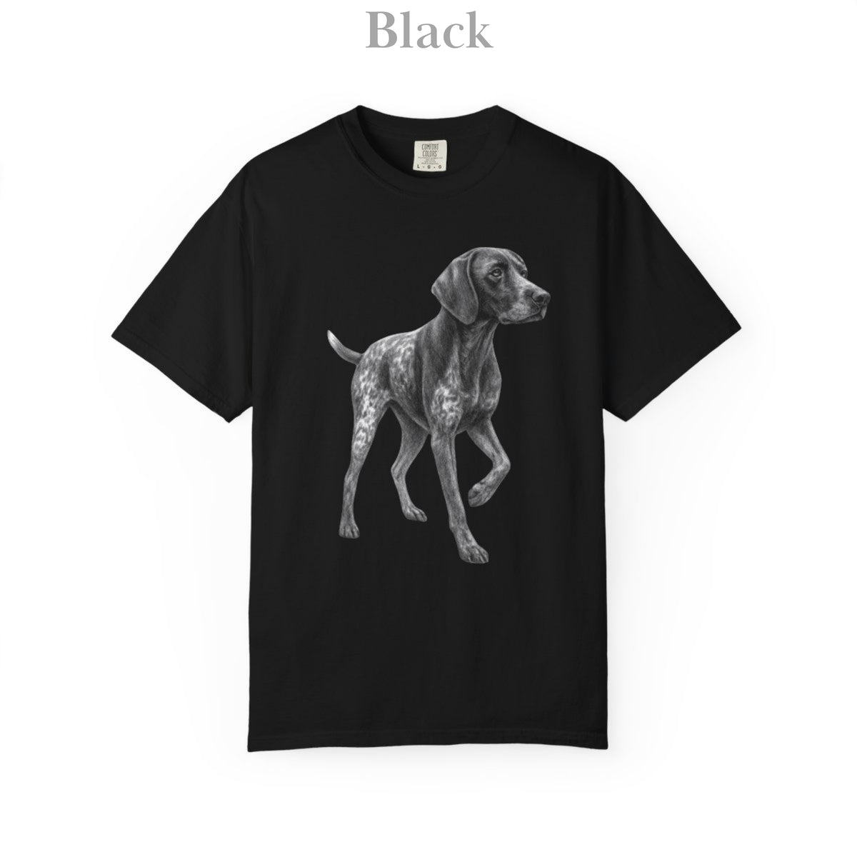 German Pointer , Illustrated Unisex T-Shirt | Exceptional Comfort