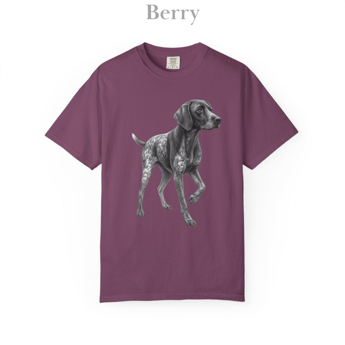 German Pointer , Illustrated Unisex T-Shirt | Exceptional Comfort