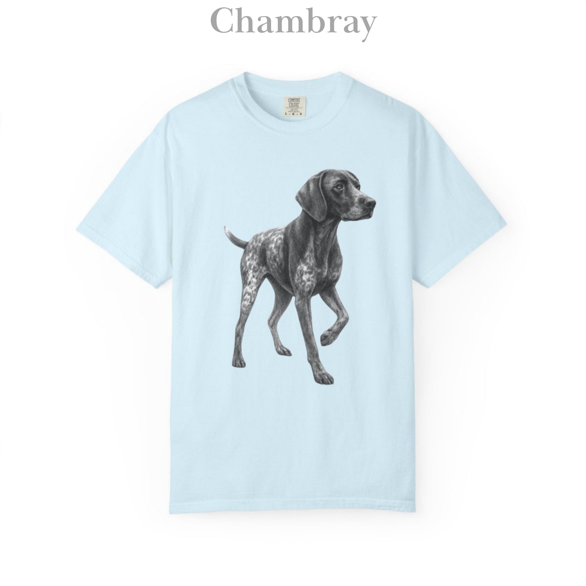 German Pointer , Illustrated Unisex T-Shirt | Exceptional Comfort