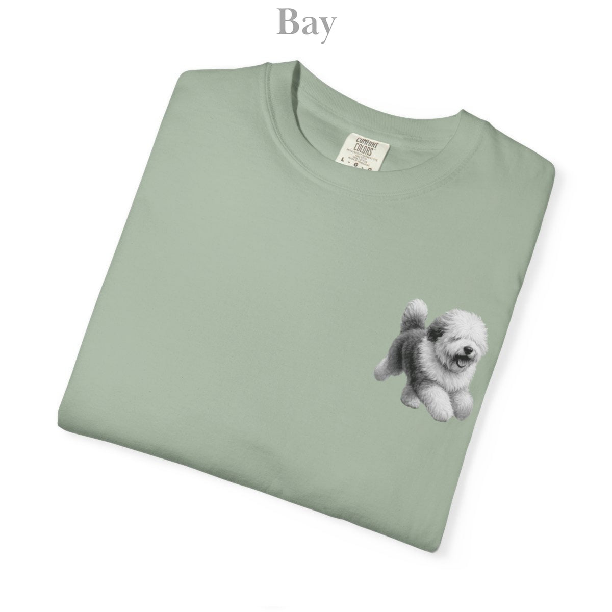Old English Sheepdog, Illustrated Unisex T-Shirt | Exceptional Comfort