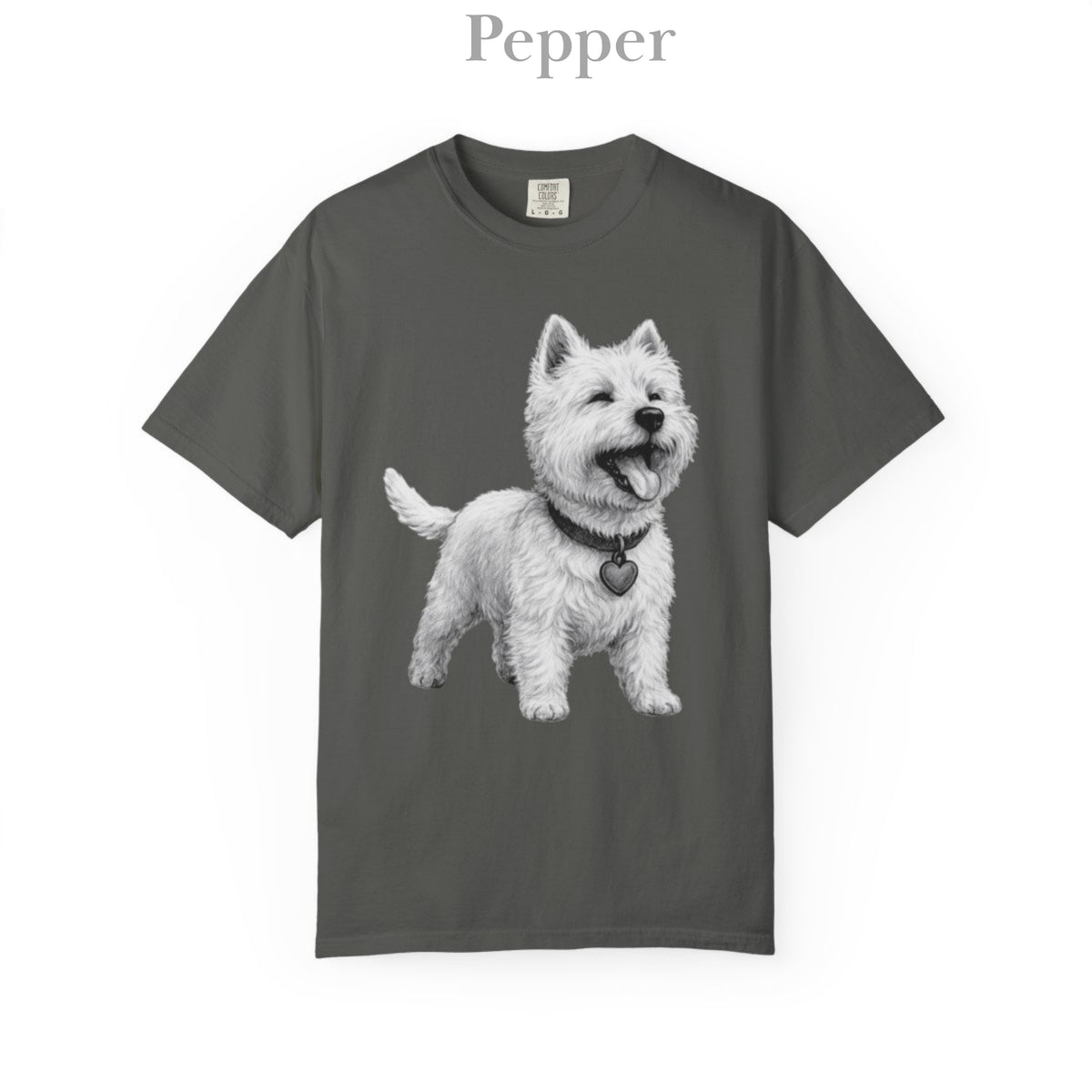 West Highland Terrier: Very Comfortable Unisex T-shirt