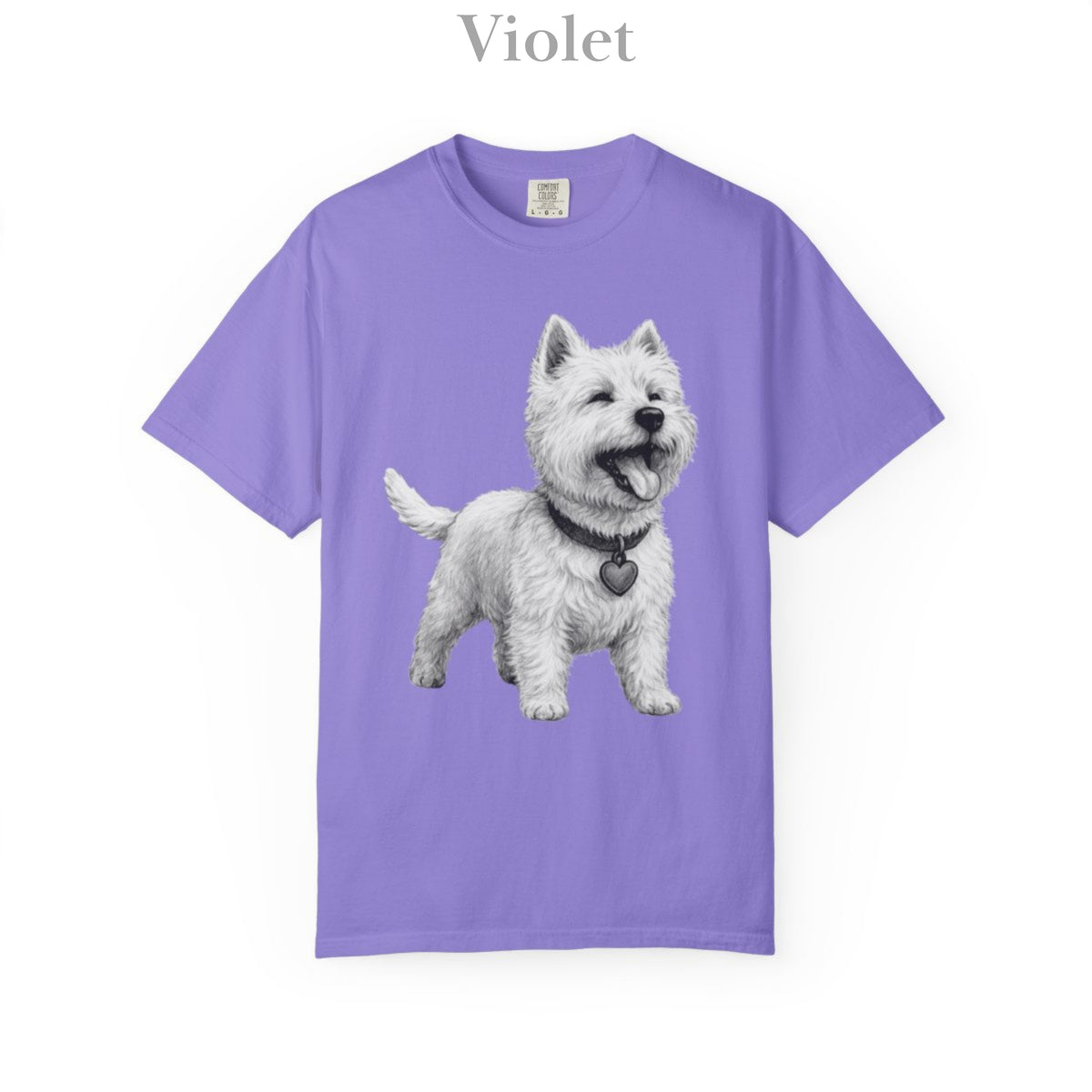 West Highland Terrier: Very Comfortable Unisex T-shirt