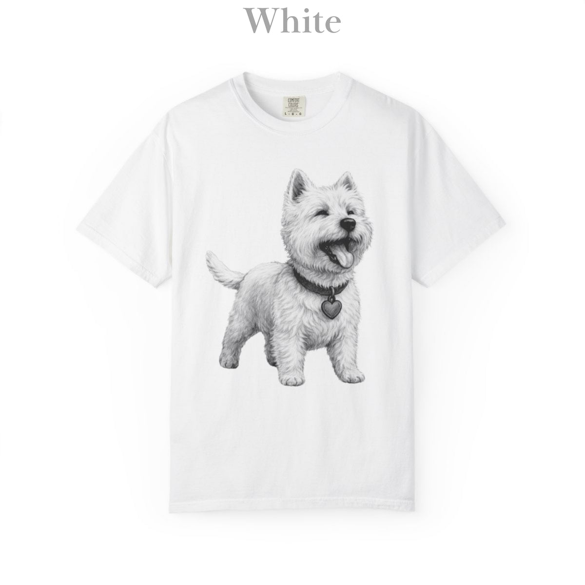 West Highland Terrier: Very Comfortable Unisex T-shirt