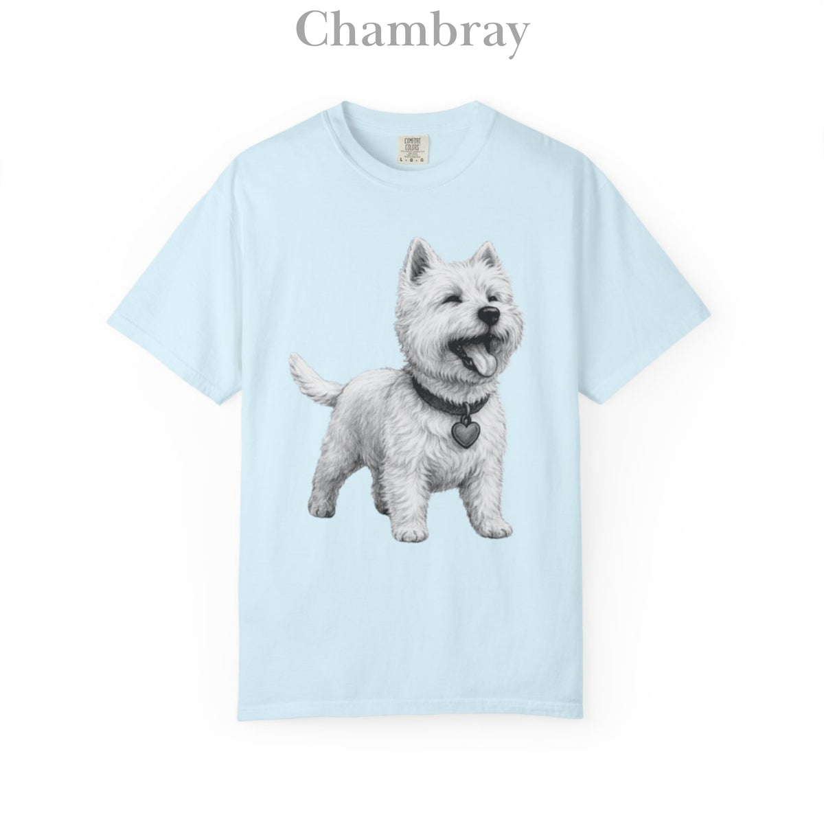 West Highland Terrier: Very Comfortable Unisex T-shirt